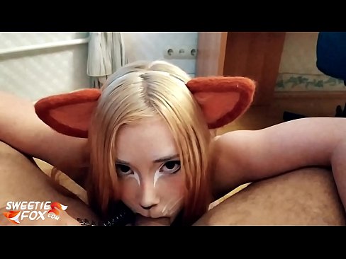 ❤️ Kitsune norīt penis un sperma viņas mutē ❌ Kaltais porno pie mums ❌❤